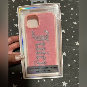 ❌ SOLD ❌Juicy couture iPhone 13 velour case